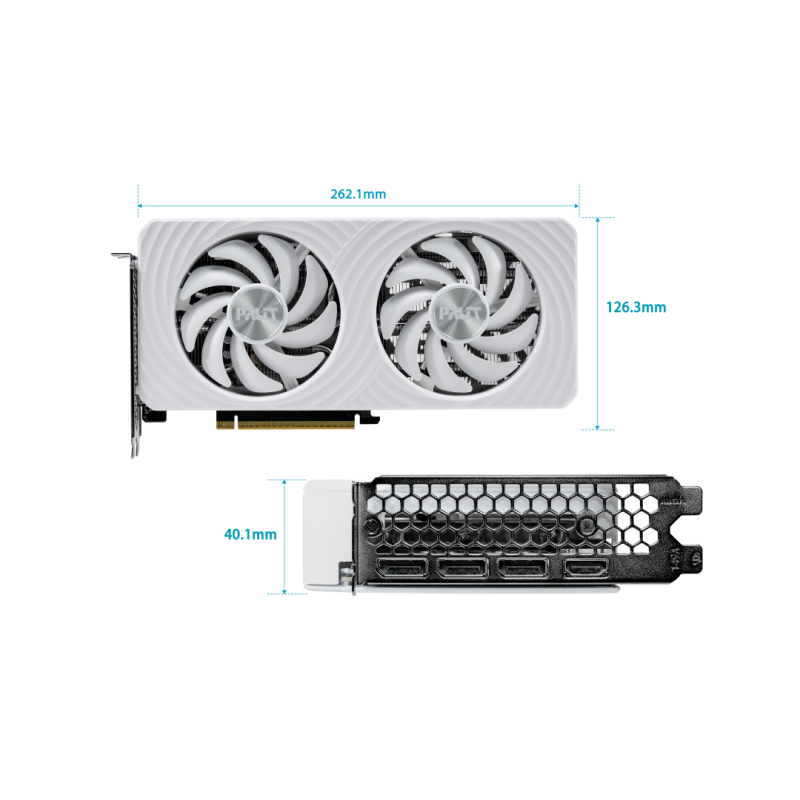 Palit GeForce RTX 5060 Ti White OC (NE7506TU19T1-GB2061M)