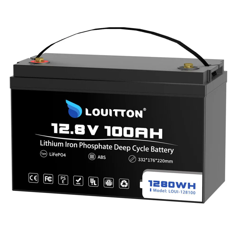 Акумулятор для ДБЖ/інвертора Louitton LiFePO4 12V/100AH
