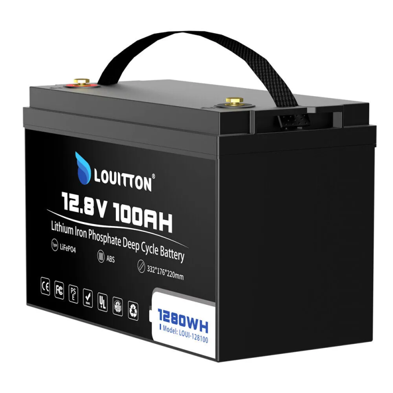 Акумулятор для ДБЖ/інвертора Louitton LiFePO4 12V/100AH