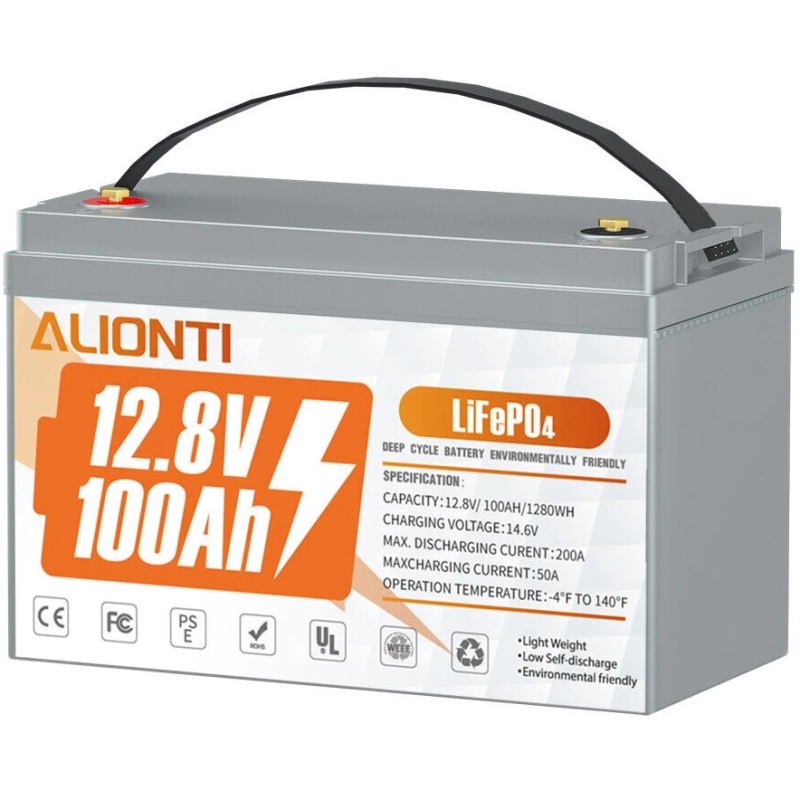 Аккумулятор Alionti LiFePO4 12V/100AH LiFePO4