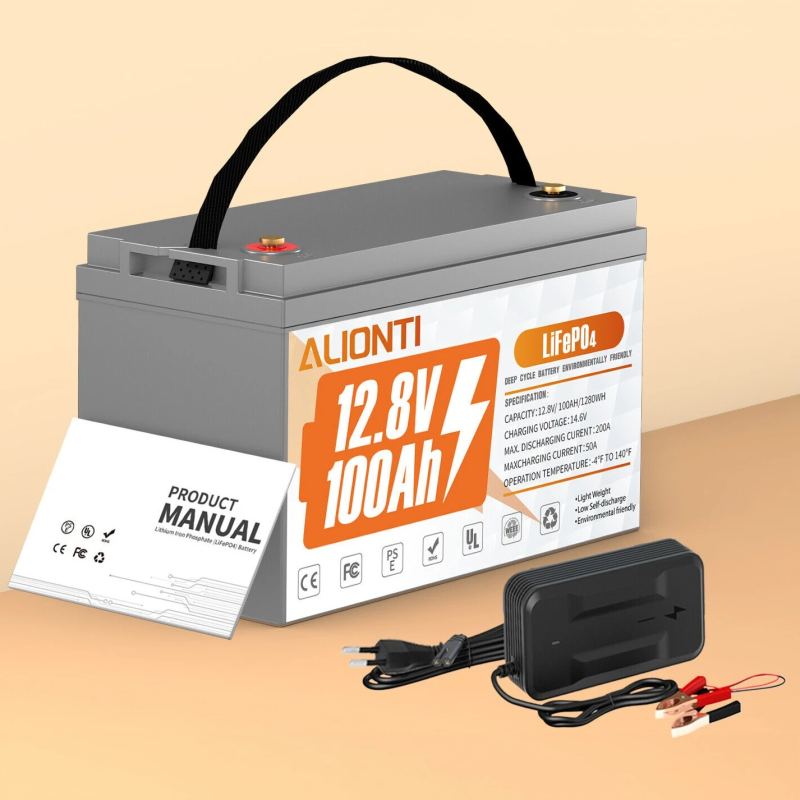 Аккумулятор Alionti LiFePO4 12V/100AH LiFePO4