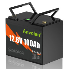акумулятор для ДБЖ ANVOLAN 12V 100A LCD-XP-LFP12100C