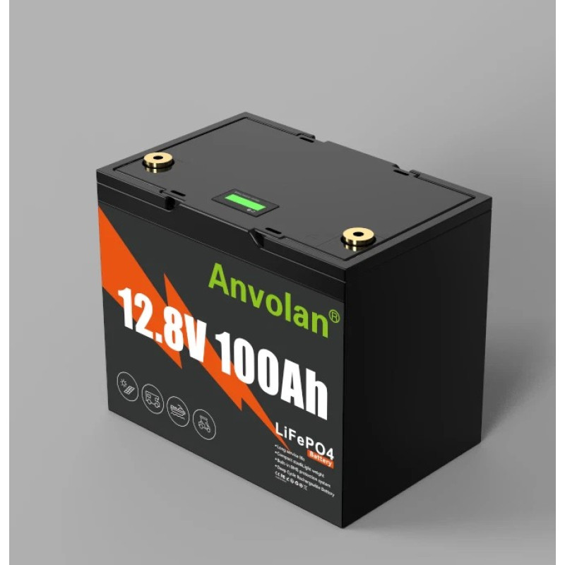 акумулятор для ДБЖ ANVOLAN 12V 100A LCD-XP-LFP12100C