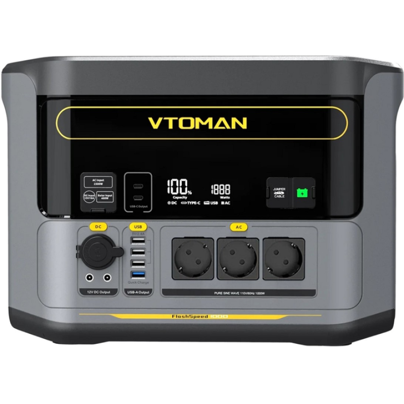 Зарядна станція Vtoman FlashSpeed 1000 828Wh Уцінка