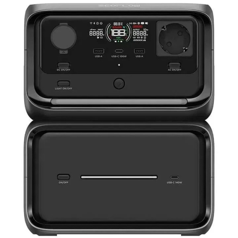 Комплект зарядної станції EcoFlow RIVER 3 Max Plus (EFRIVER3MaxPlus-EU-CBOX)