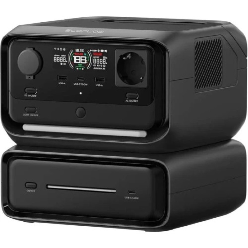 Комплект зарядної станції EcoFlow RIVER 3 Max (EFRIVER3Max-EU-CBOX)