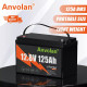 Акумулятор для ДБЖ/інвертора Anvolan LiFePO4 12V 125A