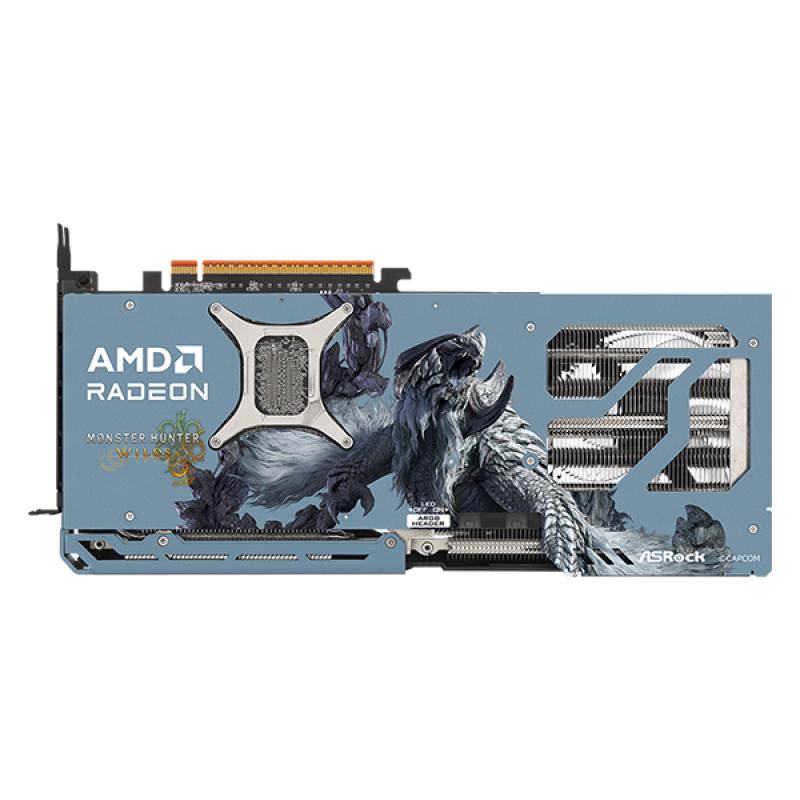ASROCK AMD RADEON RX9070XT MONSTER HUNTER WILDS (RX9070XT MH 16G)