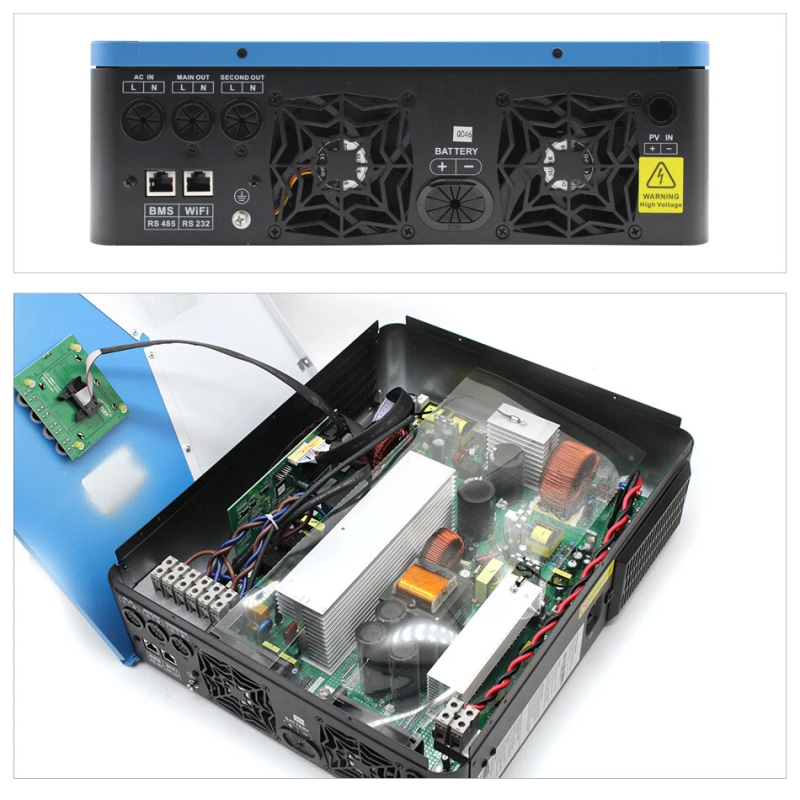 Гібридний інвертор EASUN 4.2kW 24V ISolar-SMH-III-4.2KW (4200VA/4200W Max CH 120A, AC 100) Wi-Fi