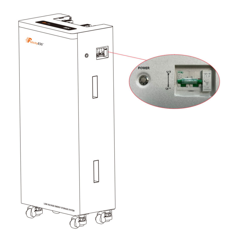 Акумуляторна батарея LUX-Y-48300LG01 Felicity (LiFePO4 51,2V 300Ah 15kWh)