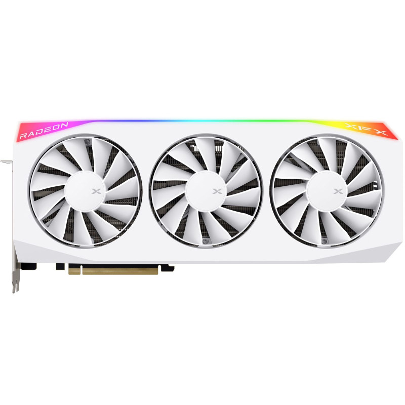 XFX Mercury AMD Radeon RX 9070XT OC White Gaming Edition with RGB (RX-97TRGBBW9)