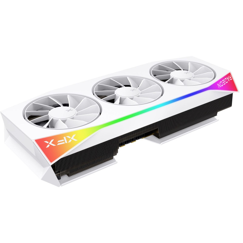 XFX Mercury AMD Radeon RX 9070XT OC White Gaming Edition with RGB (RX-97TRGBBW9)