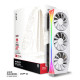 XFX Mercury AMD Radeon RX 9070XT OC White Gaming Edition with RGB (RX-97TRGBBW9)