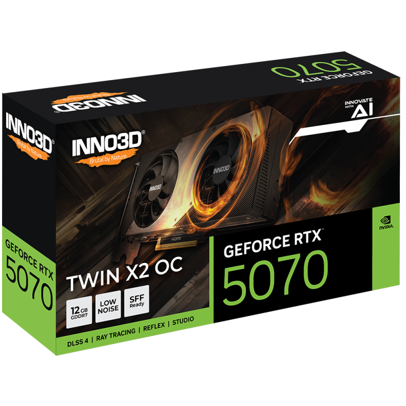 INNO3D GeForce RTX 5070 TWIN X2 OC (N50702-12D7X-195064N)