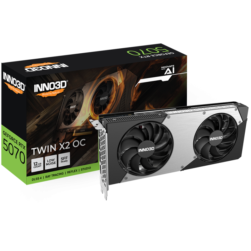 INNO3D GeForce RTX 5070 TWIN X2 OC (N50702-12D7X-195064N)