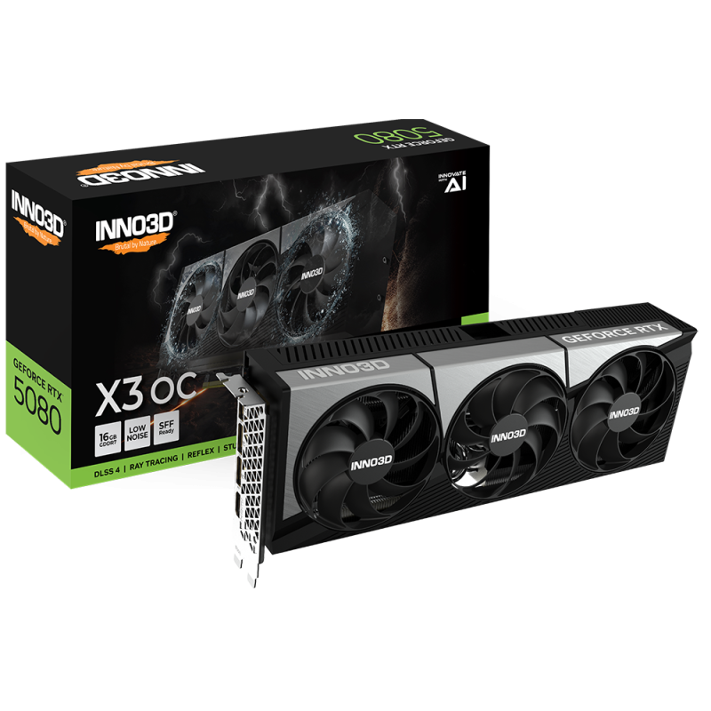 INNO3D GeForce RTX 5080 X3 OC (N50803-16D7X-17603930)