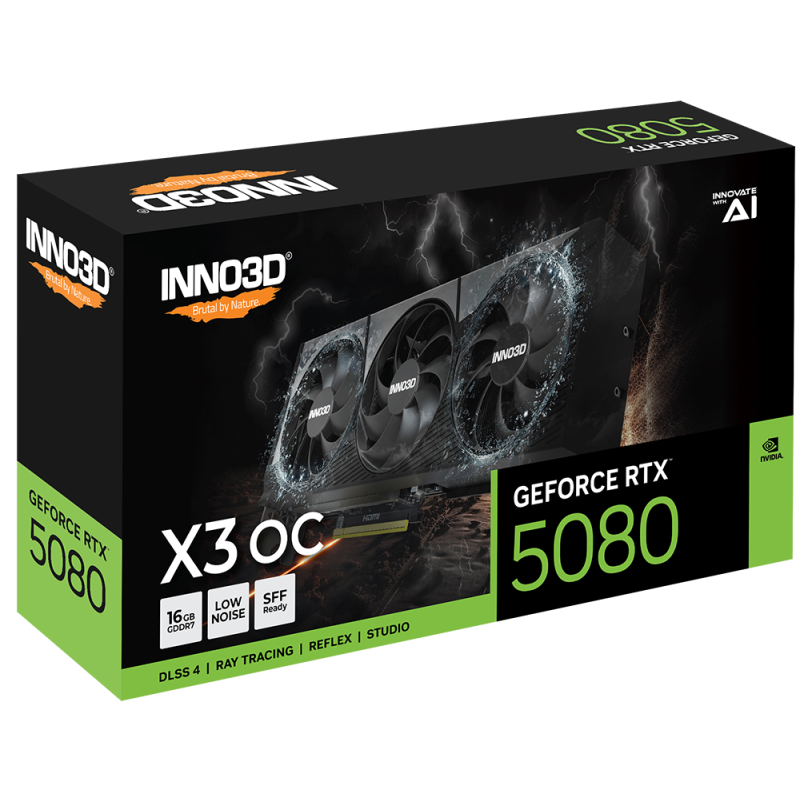 INNO3D GeForce RTX 5080 X3 OC (N50803-16D7X-17603930)