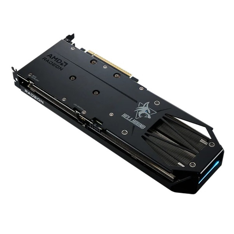 PowerColor Hellhound AMD Radeon RX 9060 XT 16GB OC (RX9060XT 16G-L/OC)