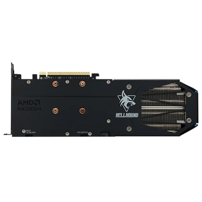 PowerColor Hellhound AMD Radeon RX 9060 XT 16GB OC (RX9060XT 16G-L/OC)