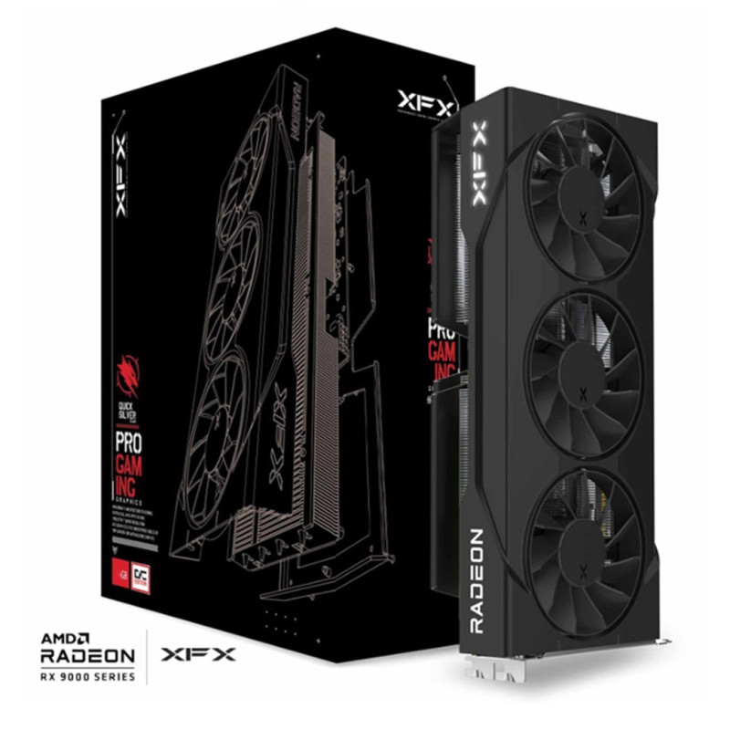 XFX Swift AMD Radeon RX 9060 XT OC Triple Fan Gaming Edition 16GB (RX-96TS316B7)