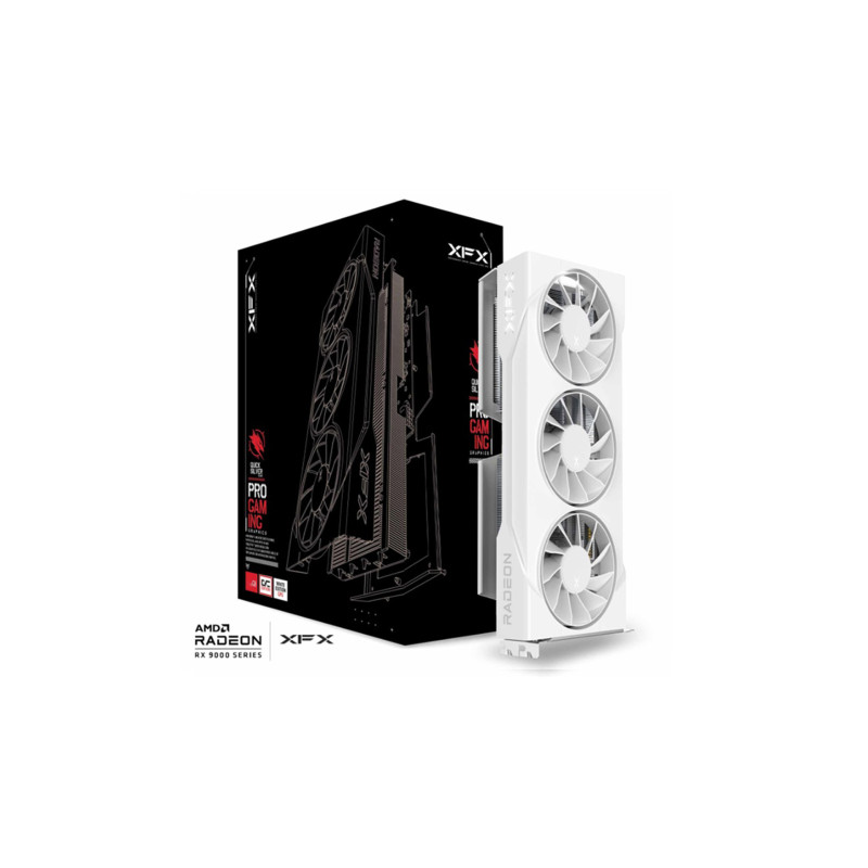 XFX Swift AMD Radeon RX 9060 XT OC White Triple Fan Gaming Edition 16GB (RX-96TS316W7)