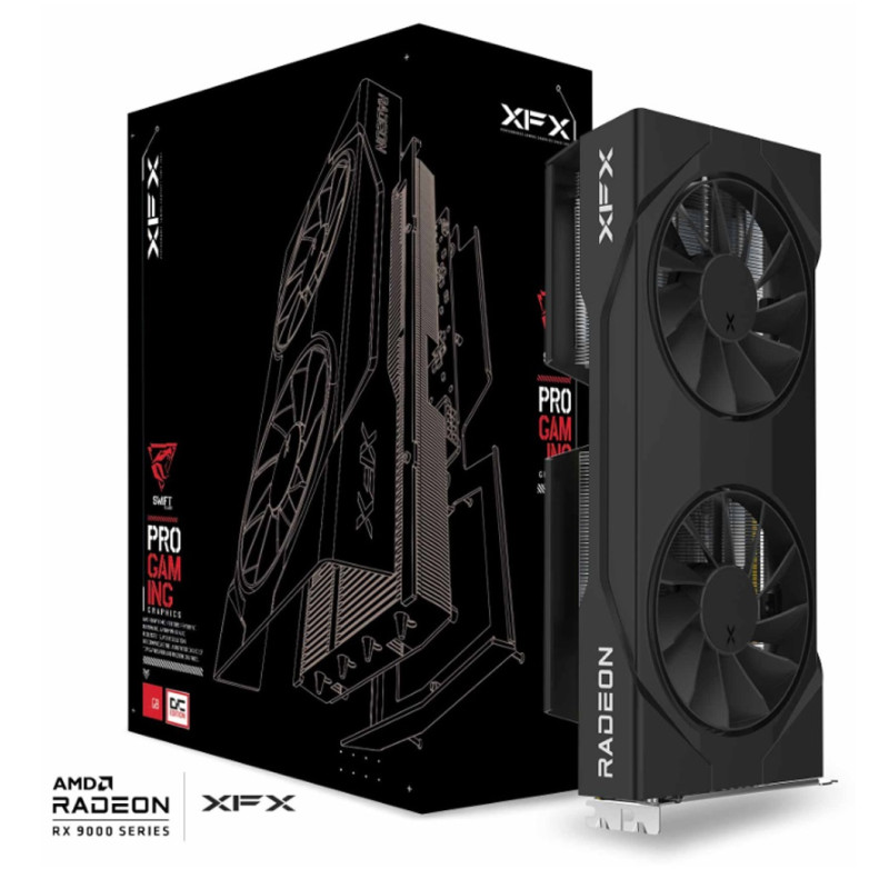 XFX Swift AMD Radeon RX 9060 XT OC Gaming Edition 16GB (RX-96TSW16BQ)