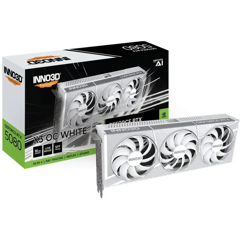 INNO3D GeForce RTX 5080 X3 OC WHITE (N50803-16D7X-17605211)