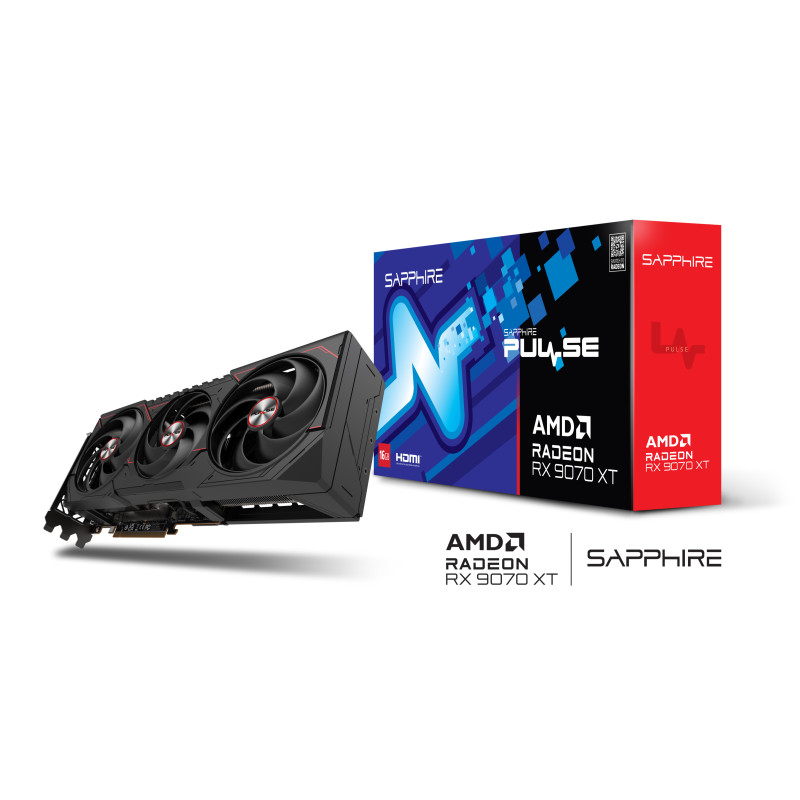 Sapphire Radeon RX 9070 XT 16GB PULSE (11348-03-20G)