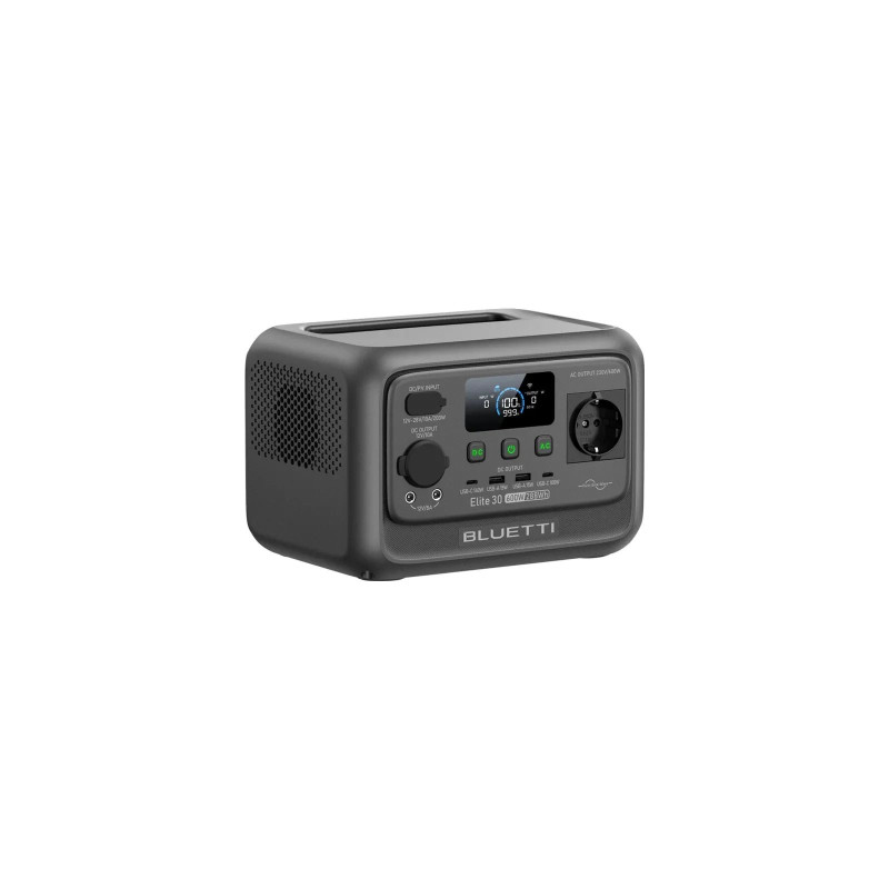 зарядна станція BLUETTI Elite 30 V2 600W 288Wh (P-EL30V2-EU-GY-BL-010) вітринний
