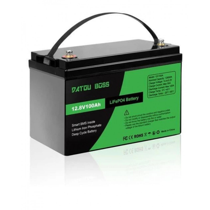 Акумулятор для ДБЖ/інвертора Datou Boss LiFePO4 12V 100Ah