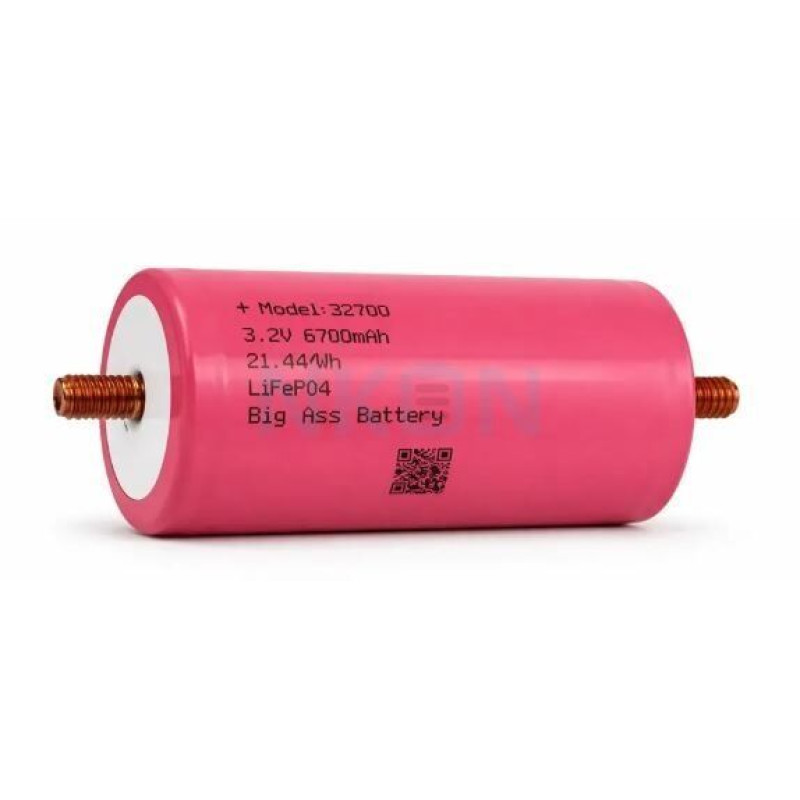 Aкумулятор BIG ASS 32700 6700mAh - 21.44/Wh LIFEPO4 - 3.2V