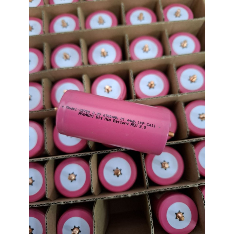 Aкумулятор BIG ASS 32700 6700mAh - 21.44/Wh LIFEPO4 - 3.2V
