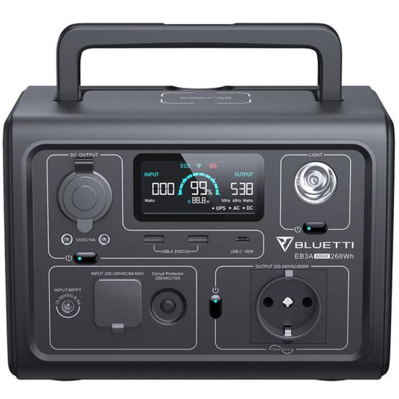 Зарядна станція BLUETTI EB3A Portable Power Station (PB930784)